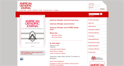 Desktop Screenshot of aoj.uwpress.org